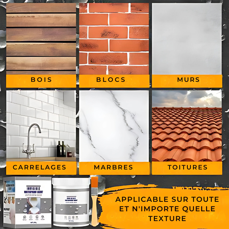 Scellant d'étanchéité multi-usages super résistant