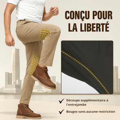 【🔥Offre du jour】Pantalon Homme Ultra Extensible – Confort et Flexibilité
