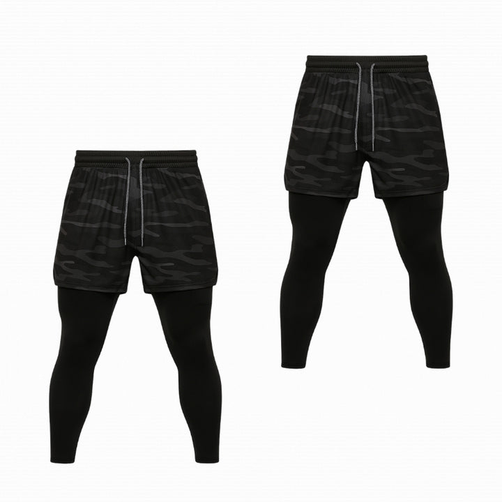 Shorts et Pantalons de Compression Hommes Avec Poche - (Achetez 1, obtenez 2)