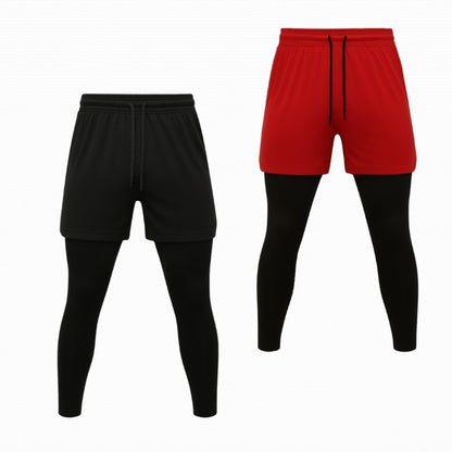 Shorts et Pantalons de Compression Hommes Avec Poche - (Achetez 1, obtenez 2)