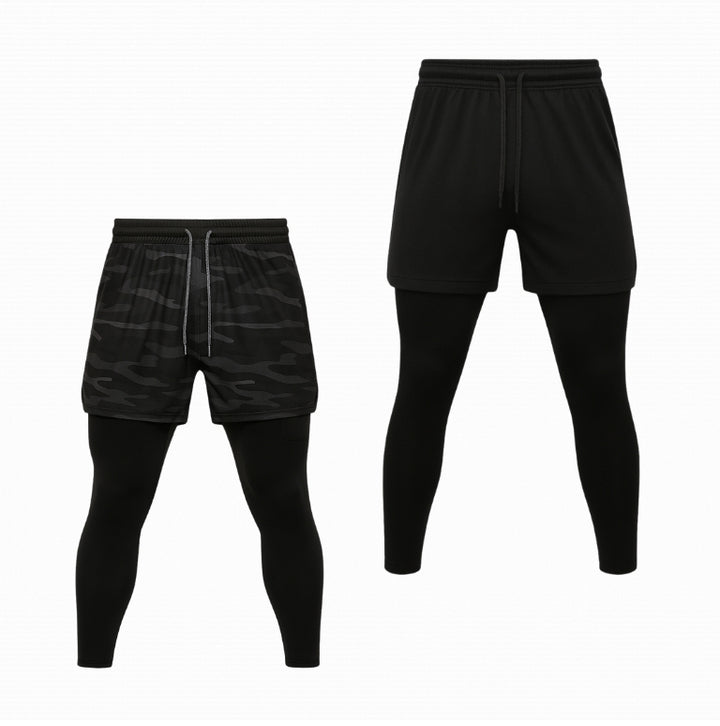 Shorts et Pantalons de Compression Hommes Avec Poche - (Achetez 1, obtenez 2)