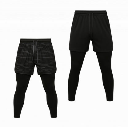 Shorts et Pantalons de Compression Hommes Avec Poche - (Achetez 1, obtenez 2)