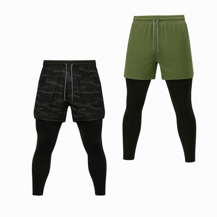 Shorts et Pantalons de Compression Hommes Avec Poche - (Achetez 1, obtenez 2)
