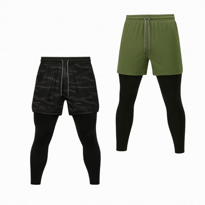 Shorts et Pantalons de Compression Hommes Avec Poche - (Achetez 1, obtenez 2)