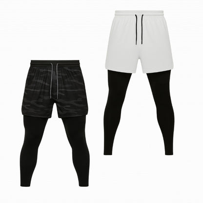 Shorts et Pantalons de Compression Hommes Avec Poche - (Achetez 1, obtenez 2)