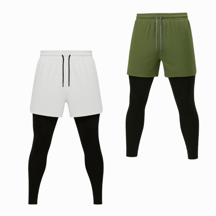 Shorts et Pantalons de Compression Hommes Avec Poche - (Achetez 1, obtenez 2)