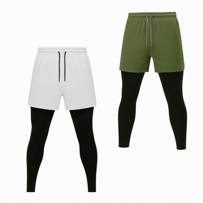 Shorts et Pantalons de Compression Hommes Avec Poche - (Achetez 1, obtenez 2)