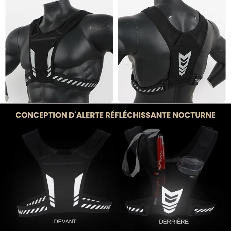 Gilet ultra-léger + lunettes de sport GRATUITES