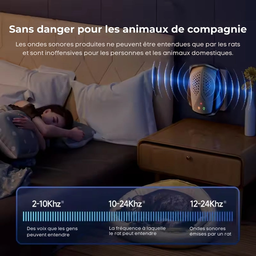 Répulsif à ultrasons d'intérieu contre les moustiques, les rats, les cafards et autres parasites, Achetez-en 1, obtenez-en 2 - Legit Creat