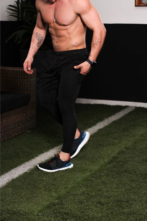 Shorts et Pantalons de Compression Hommes Avec Poche - (Achetez 1, obtenez 2)