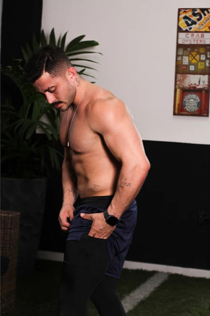 Shorts et Pantalons de Compression Hommes Avec Poche - (Achetez 1, obtenez 2)