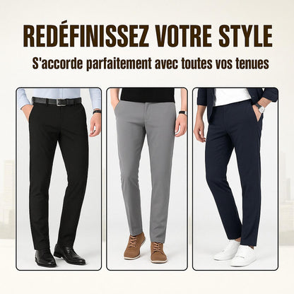 【🔥Offre du jour】Pantalon Homme Ultra Extensible – Confort et Flexibilité